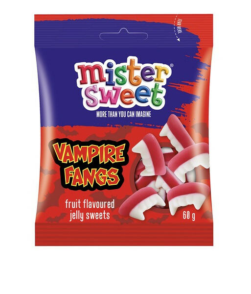 Mister Sweets Vampire Fangs 60g