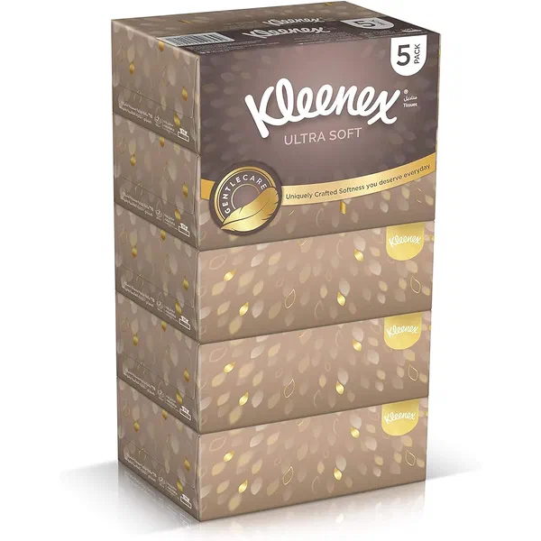 KLEENEX ORIGINAL LARGE SIZED FACIAL TISSUES DAILY PACK 146S