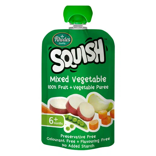 Squish Mixed Veg Baby Food Pouch 110ml