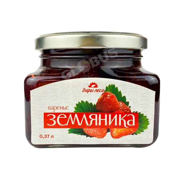 Варенье Дары леса земляника 430г