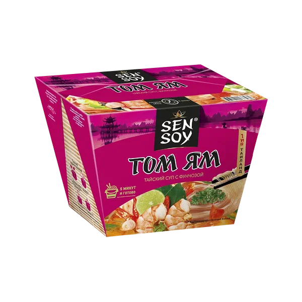 Фунчоза суп Том Ям Sen Soy 125г