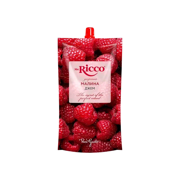 Джем Mr.Ricco малина 300г д/п