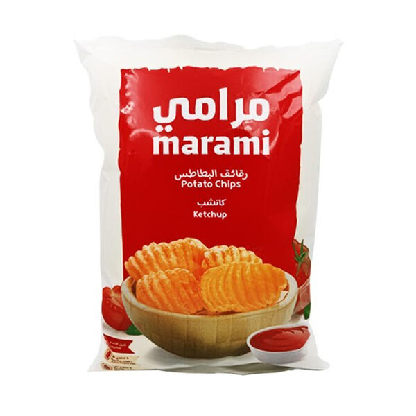 مرامي شيبس قليلا جم100كتشب