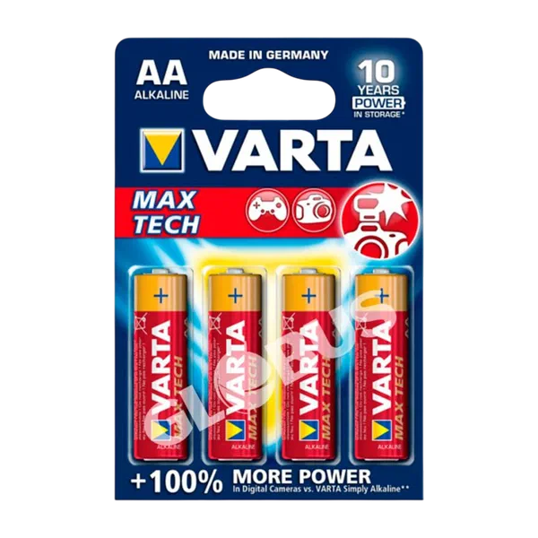 Батарейки Varta Max Tech AA 4шт GL