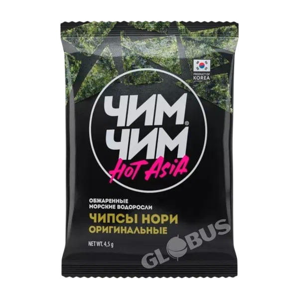 Водоросли морские Чим-Чим Нори оригинал 4,5г