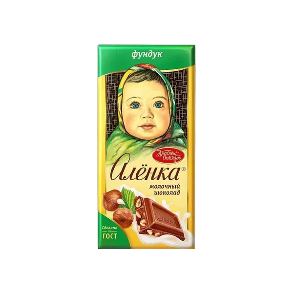 Алёнка фундук 180г шоколады