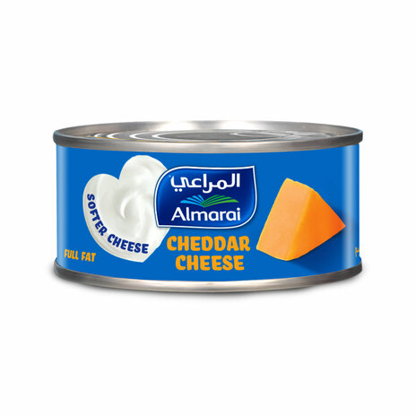 Al Marai Tin Cheddar Cheese.113Gm