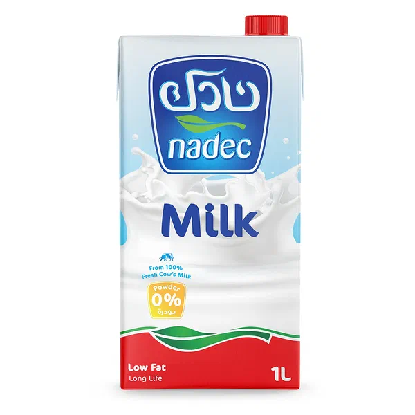 NADEC LONG LIFE FULL FAT MILK 4-PACK VALUE SET 4X1 LITER