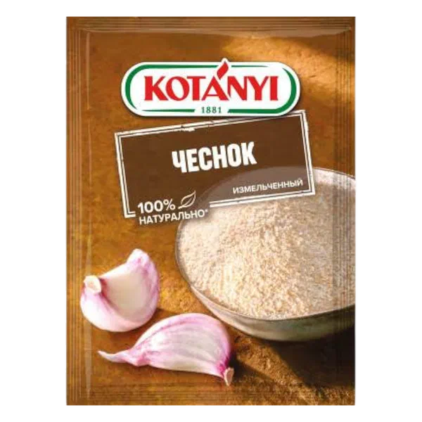 Приправа Kotanyi чеснок сушен. 28г