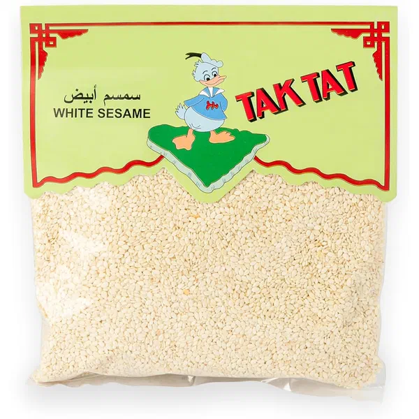 TAK TAT TRADITIONAL WHITE SESAME SEEDS AROMATIC GARNISH 200G