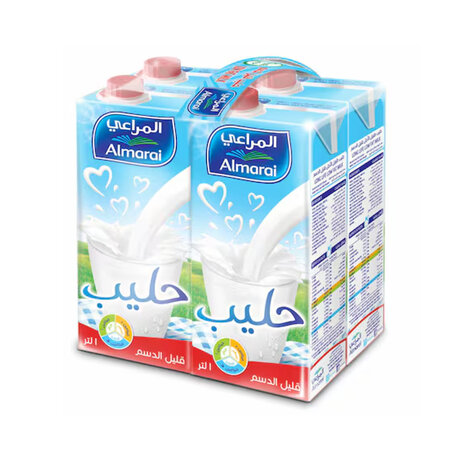Almarai Milk Low Fat 4x1 L