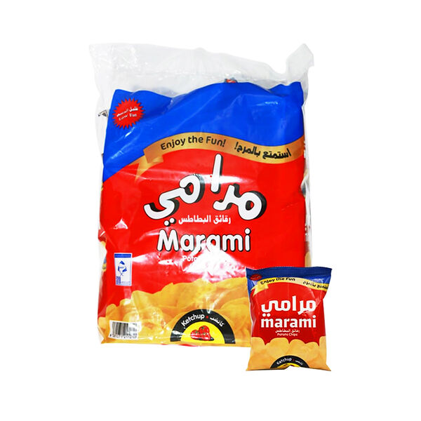 Marami Chips Ketchup 18X12Gm