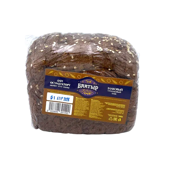 Хлеб Солодовый злаковый 300г СП GL