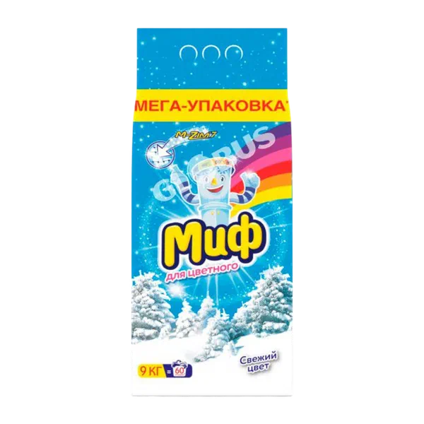 Порошок стир P&G Миф авт колор 9 кг GL