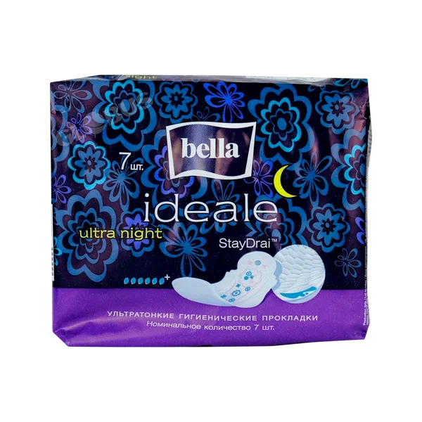 Прокладки гиг Bella Ideale ult night 7шт
