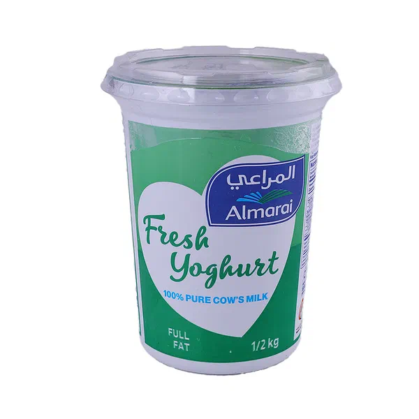 ALMARAI YOGHURT F/FAT 500G - FULL FAT YOGURT 500G