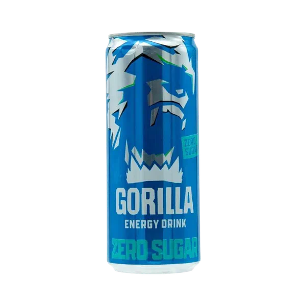 Gorilla Zero Sugar кубаттуу алкоголсуз суусундугу 0,33л ж/б