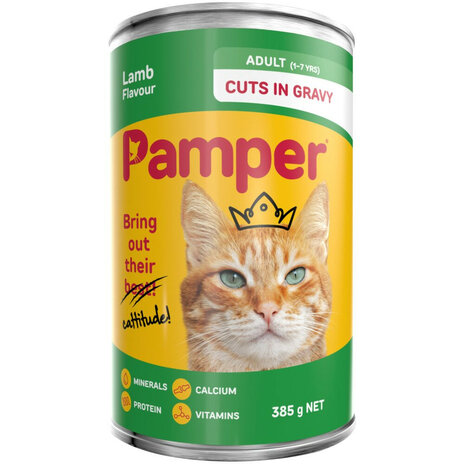 Pamper Gravy Lamb 385g
