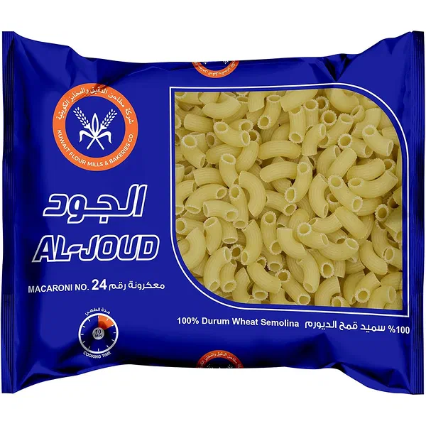 AL JOUD MACARONI #24 TRADITIONAL SMALL SIZED PASTA 400G