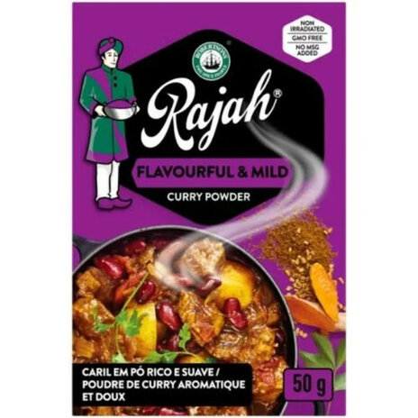 Rajah Flavourful And Mild Curry Powder 50g