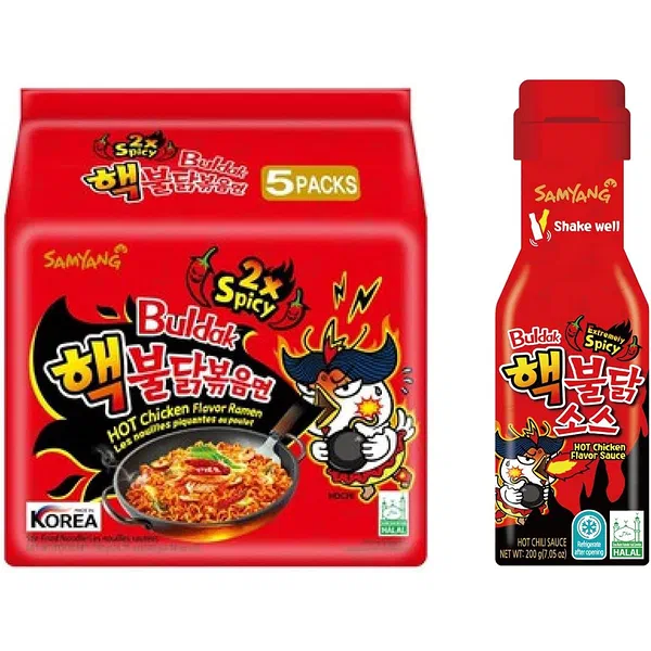 SAMYANG BULDAK 2X SPICY HOT CHICKEN FLAVOR SAUCE 200G