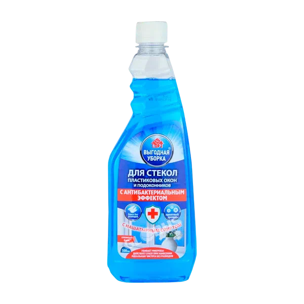 Средство д/мытья стекол Выгодная уборка 500мл