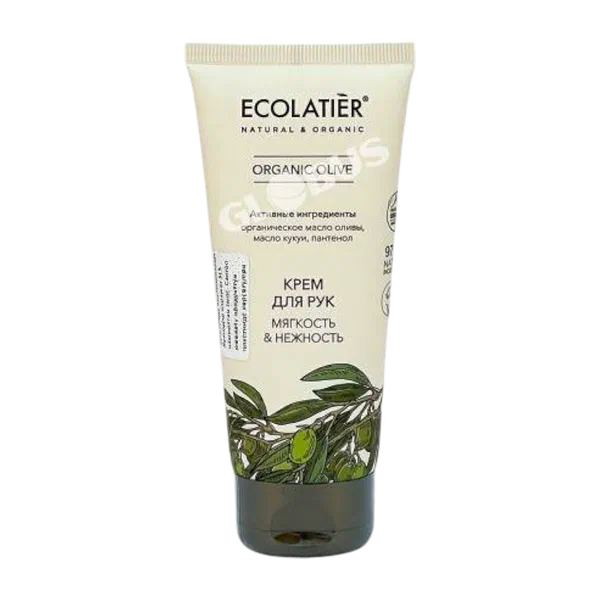Ecolatier жумшактык/назиктик Оливка кол креми 100мл