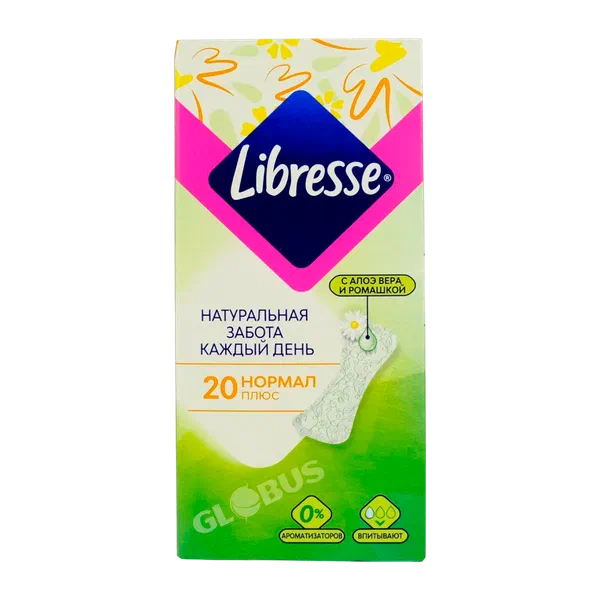 Libresse Natural Care Нормал+ көөктөрү 20д