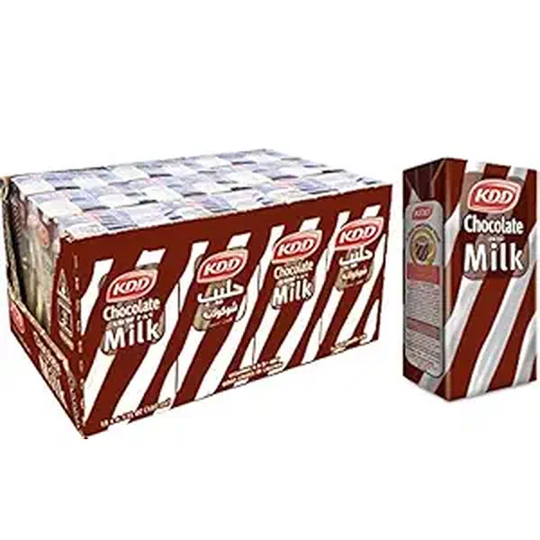 KDD PREMIUM CHOCOLATE FLAVORED LONG LIFE MILK 6X180ML