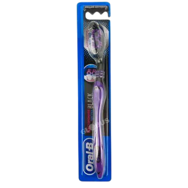 Oral-B Black всестор чистка средняя тиш щеткасы