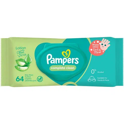 Pampers Baby Wipes 64's