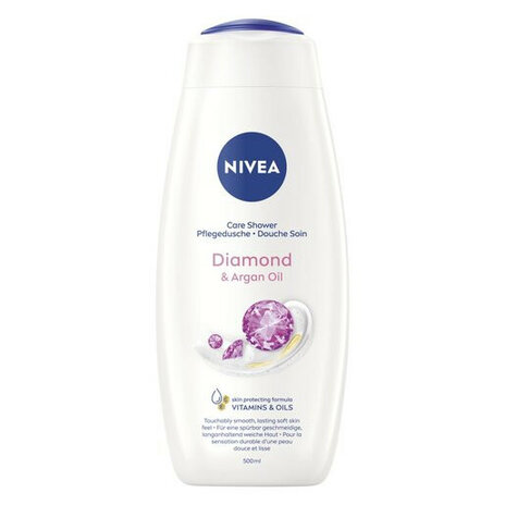 Nivea Shower Gel Diamond & Argan Oil 500ml