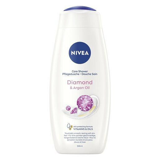 Nivea Shower Gel Diamond & Argan Oil 500ml