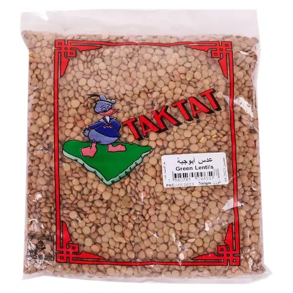 TAK TAT WHOLE GREEN LENTILS TRADITIONAL REGIONAL PULSE 700G