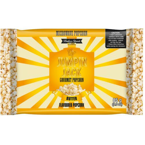 Jumpin Jack Microwave Popcorn Butter 85g