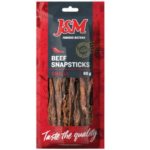 Beef Snapsticks Chilli 65g