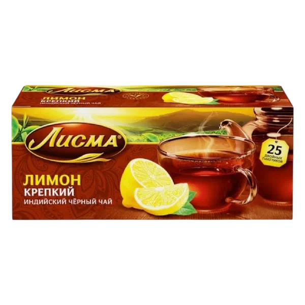 Чай Лисма лимон 25пак