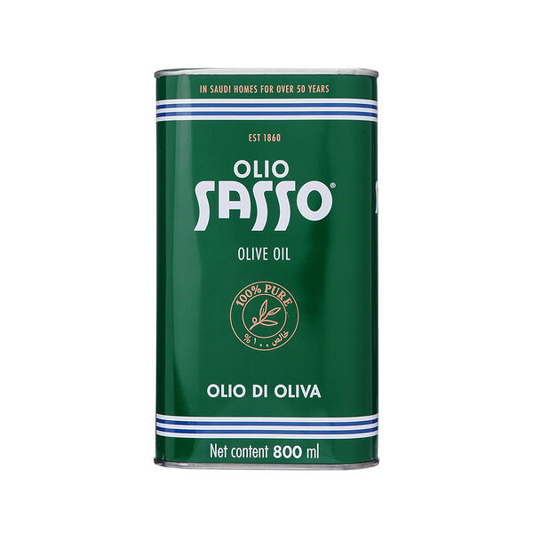Sasso Olive Oil Can 800Ml