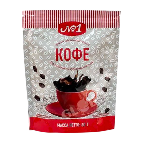 №1 эриме сублим. кофеси 60г, д/п