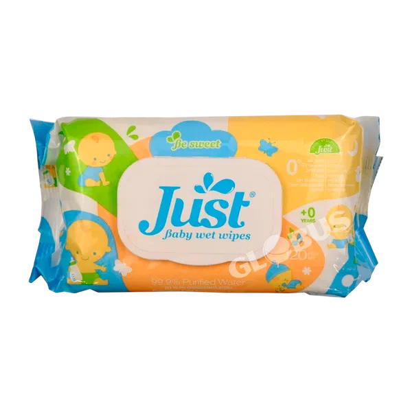 Салфетки влажн Just детск 120шт