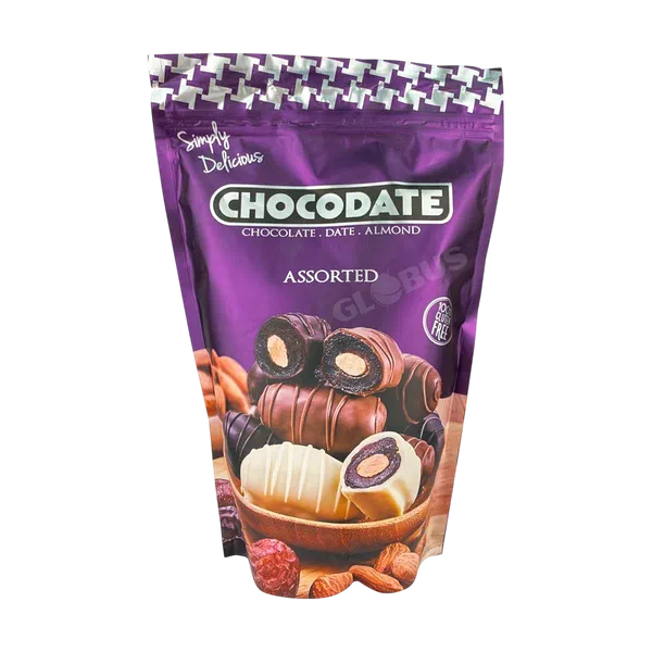 Конфеты шок. Chocodate Exclusive финик в шок. ассорти 250г