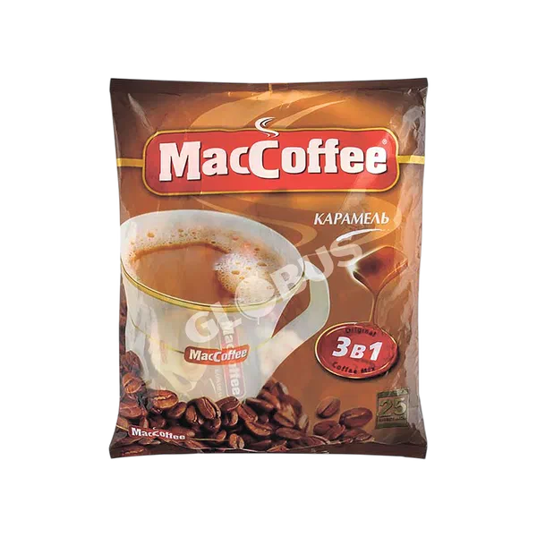 Кофе MacCoffee 3в1 Карамель 18г саше