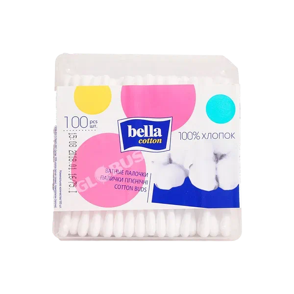 Палочки ватные Bella cotton пл/пакет 100шт