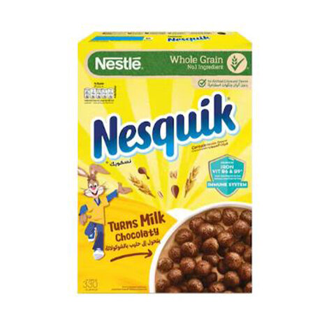 Nesquik Cereal Chocolate Flavoured 330Gm