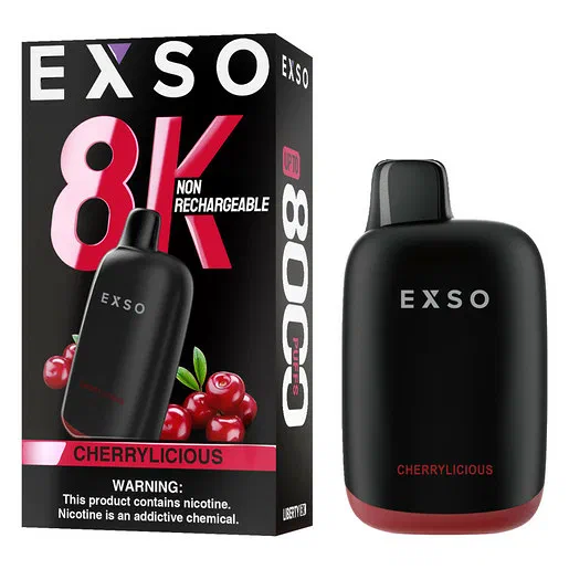 EXSO Cherrylicious 8K Vape