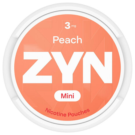ZYN Peach Mini 3mg (Bellini)