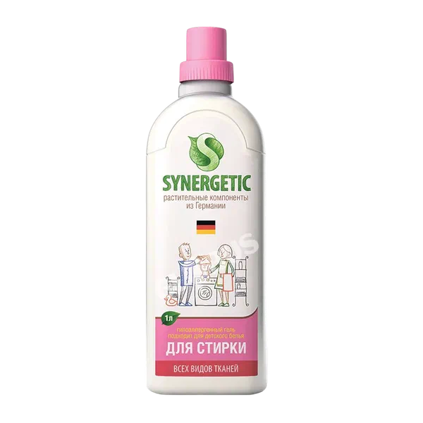 Средство д/стирки Synergetic 1л GL