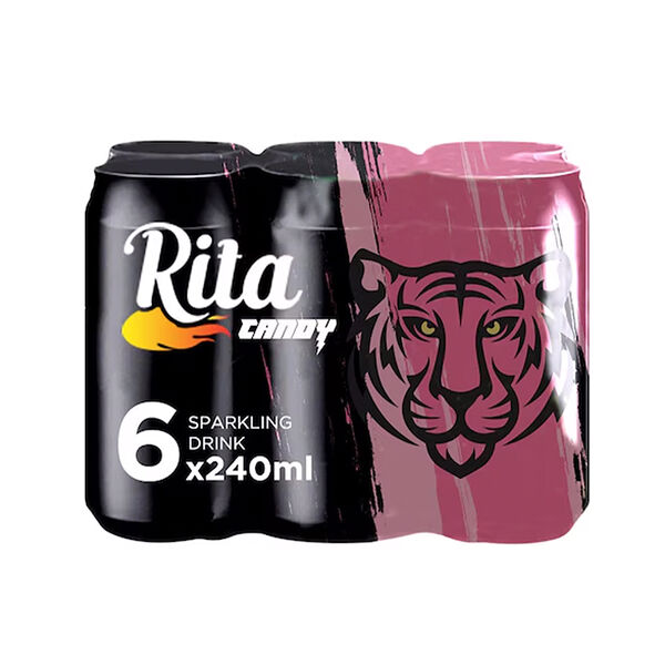 Rita Candy Slim Sparkling Drink Can (6X240Ml)