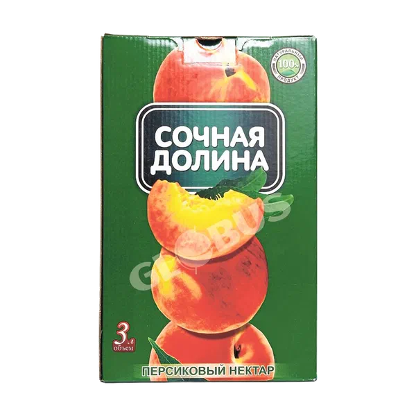 Сок Сочная долина персик 3т/п Кыргыстан 4 GL