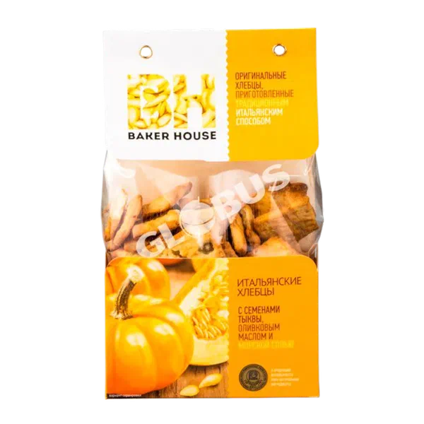 Хлебцы Baker House семена тыквы 250г